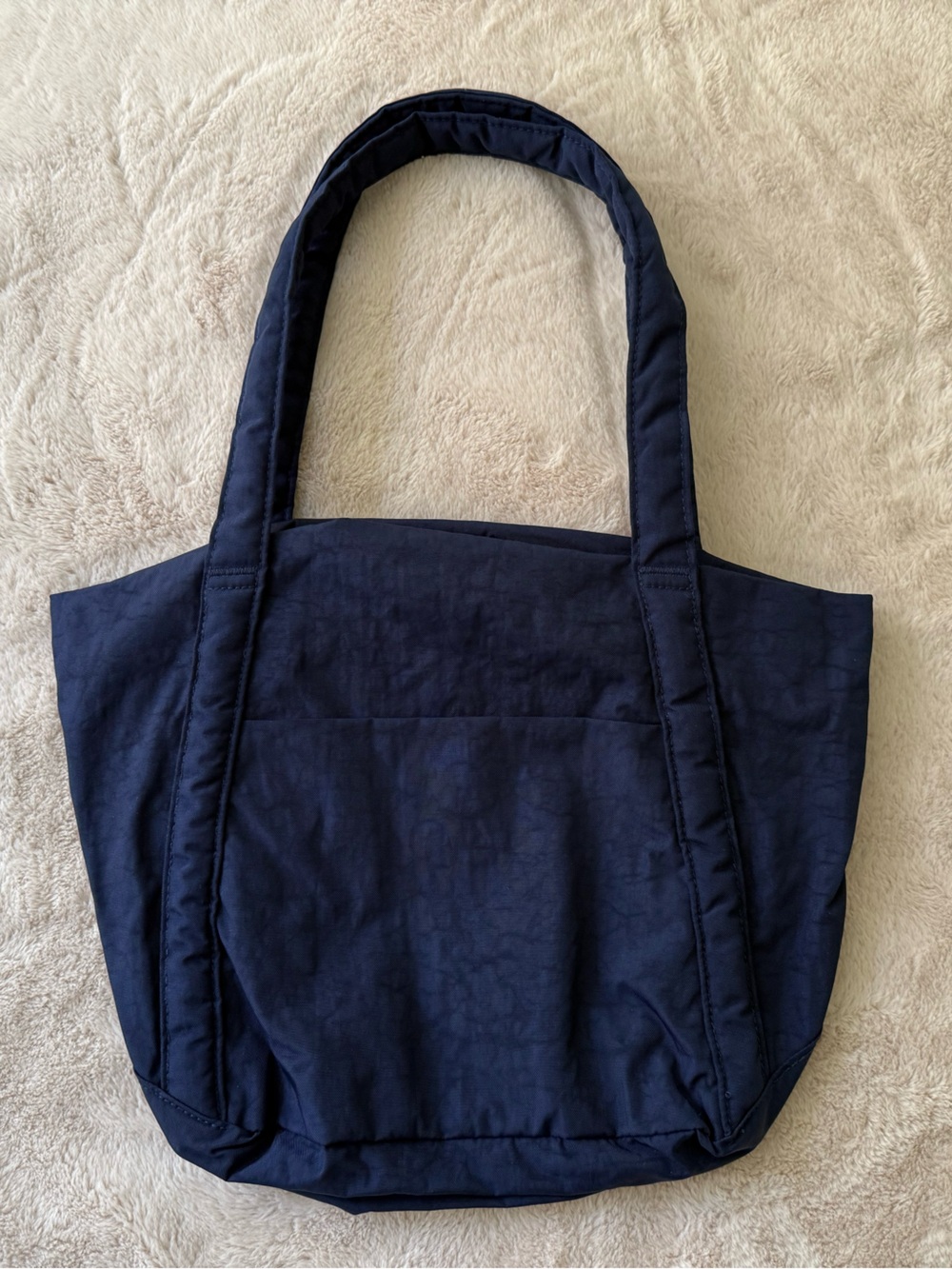 BAGGU Mini Cloud Bag Tote Navy NWOT - Picture 7 of 11